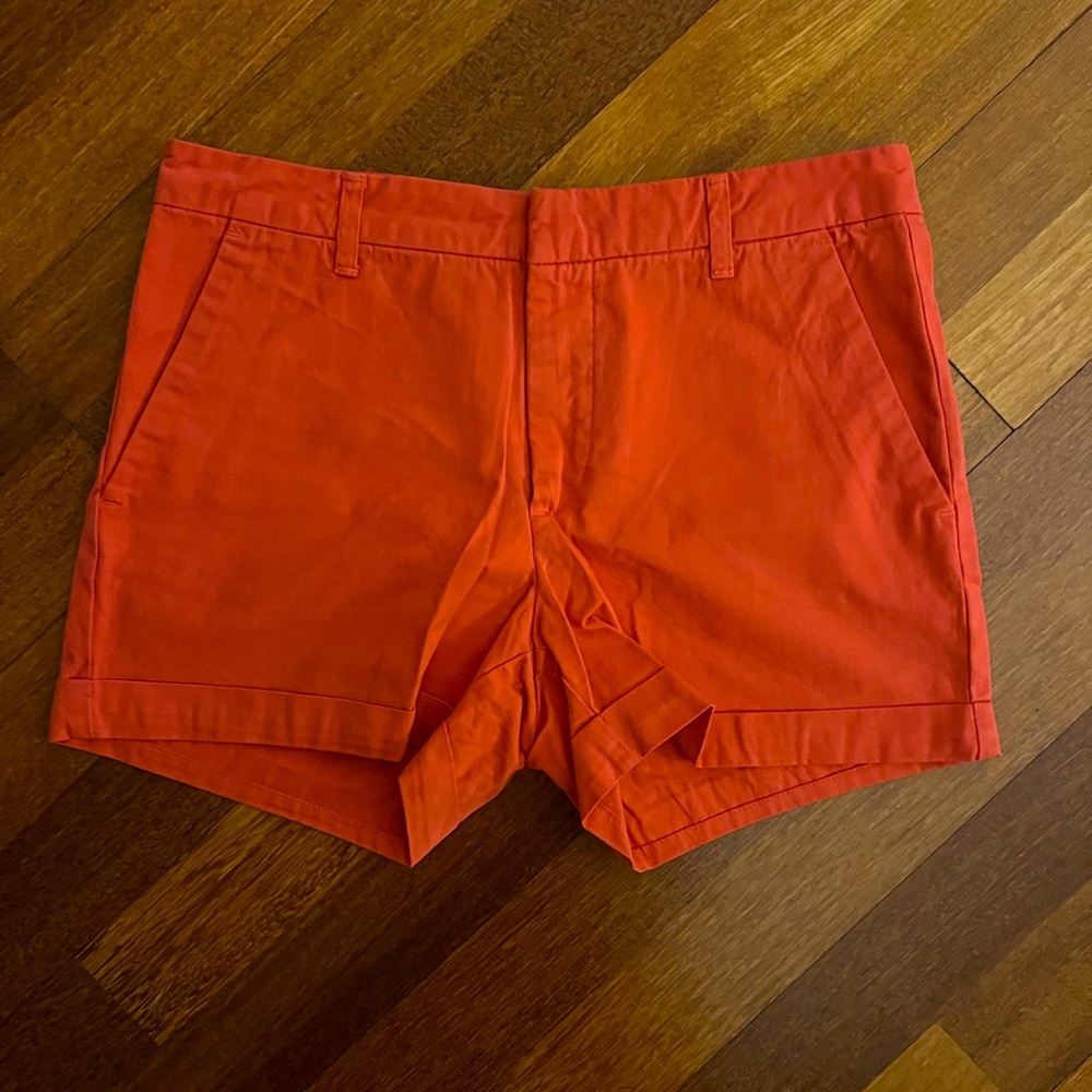 Zara Red Khaki Shorts - Size US 2
